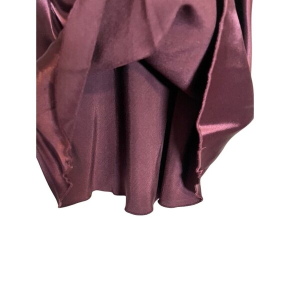 Rampage Silky Tank L Red Babydoll Festive Artsy Preppy Y2K Holiday Classic Chic - Picture 8 of 10